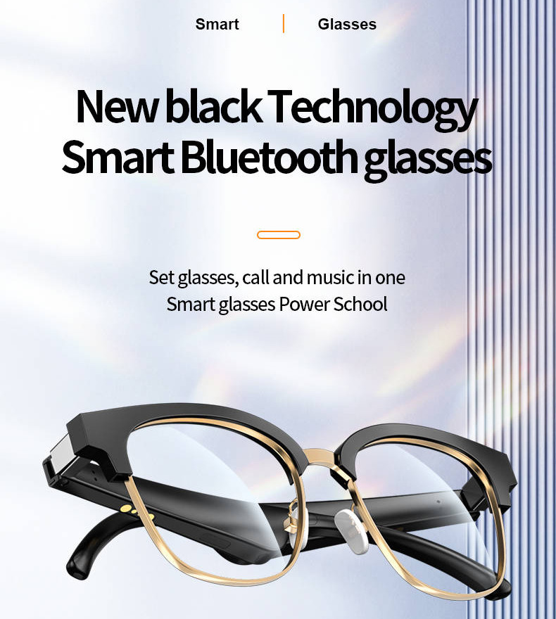 Bluetooth Sunglasses Headphones High Tech Glasses Outside Sport For Men