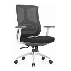 Ergonomic Desk Chair Mesh Computer Chair with Lumbar Support Adjustable Headrest