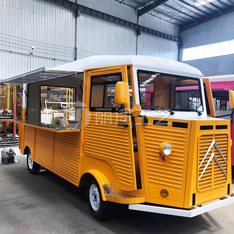 Kebab Trailer Crepe Cart Customized Mobile Coffee Pizza Trailer for Commercial Sales