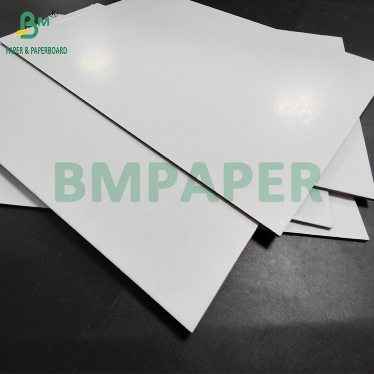 1mm Two Side White Clay Coated Paperboard For Electronics Package 70 x 100cm