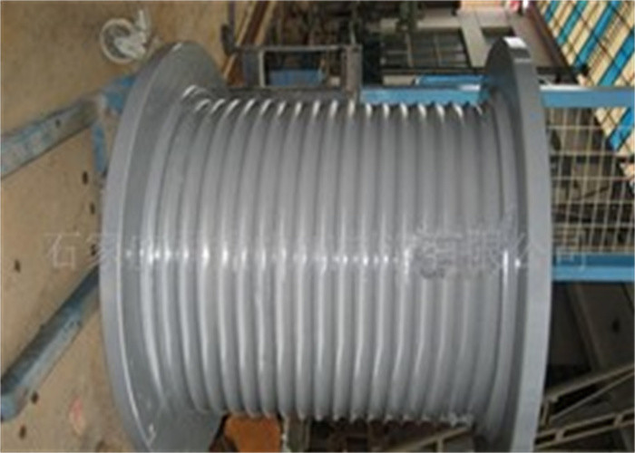 6mm Diameter Wire Grooved Winch Drum Alloy Steel High Capacity
