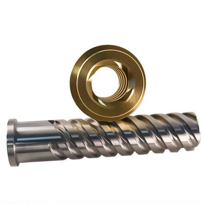 Custom CNC Machining for Lathing Components - Ball Screw CNC Machining Parts
