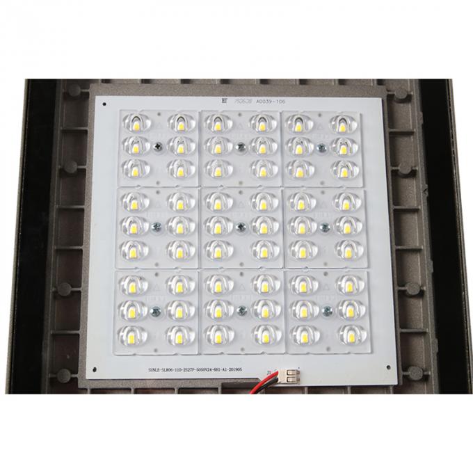 100w IK09 3000K Waterproof Street Light Ultra Clear Tempered Glass 1