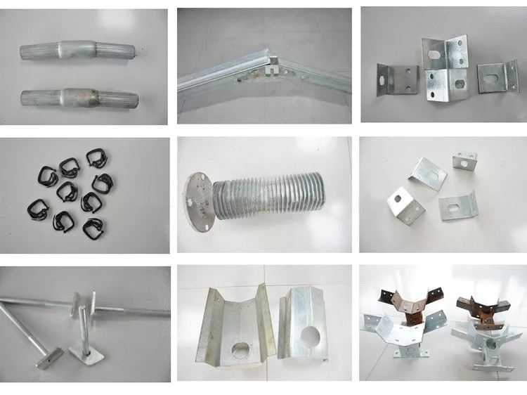 10m 12m Greenhouse Metal Frame Parts Lock Channel Metal Greenhouse Guttering