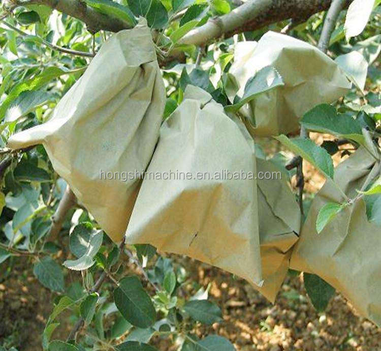 Mango Fruit Protection Paper Bag Making Machine , 2cm To 35cm Paper Pouch Making Machine