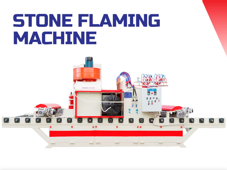 8000*2400*2500 Full Automatic Flaming Grinding Machine for Granite Quartz Stone Slab