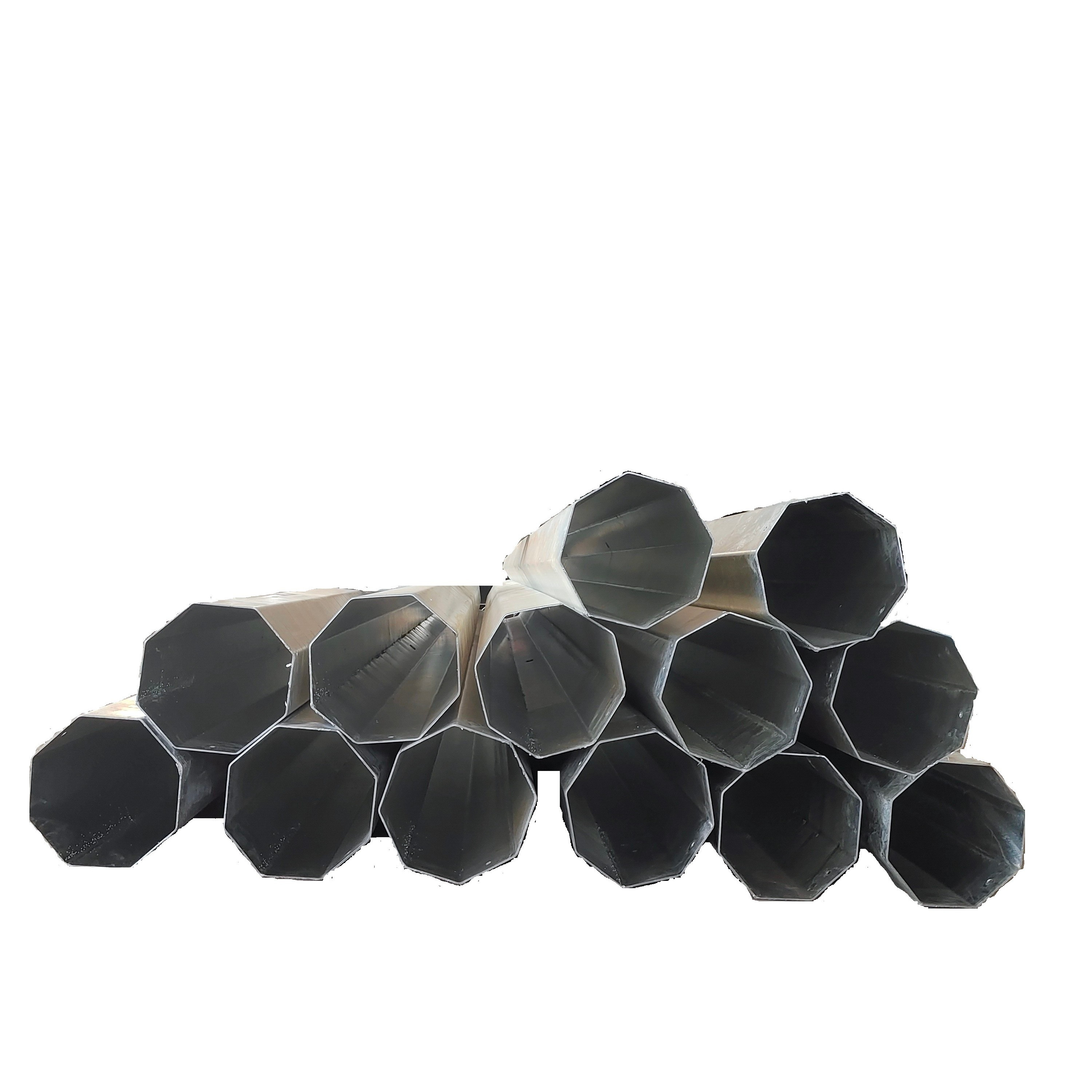 Transmission Line Steel Tubular Pole Electrical With Anchor Bolt Q420