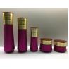 Buy cheap Glass Cosmetic Bottles , Skin Care Lotion Bottles Cream Jars With Plastic Cap , from wholesalers