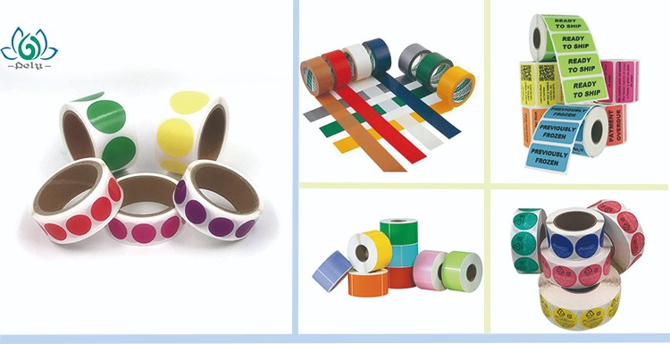 High adhesive Gps Tracking Sticker Rfid Dymo Label Roll Void Security