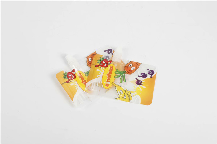 Customized Logo Food CMYK Printing Spout Bags Packaging