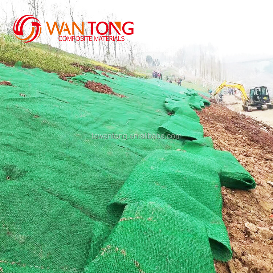Highly Effective Erosion Control 3D Geomat for Slope Protection and Landscape Greening