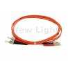 Buy cheap Orange LC FC 9 / 125 Single Mode Duplex Fiber Optic Cable With UPC Polish from wholesalers