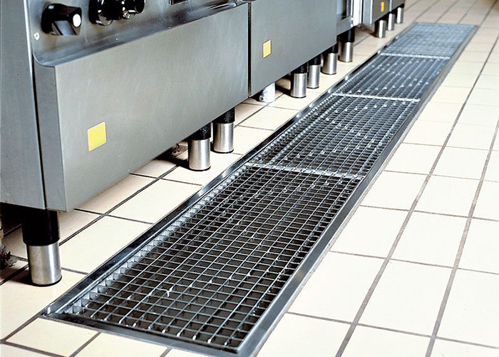 Hot Galvanized Grating Trench Cover For Car Parking