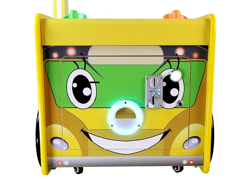 Bus Shape Big Sports Game Machine Air Hockey Table Credit Card Support