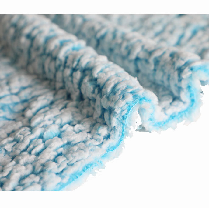 Back Printed Double Side Fabric Velveteen 280gsm 288F 100% Polyester For Blankets