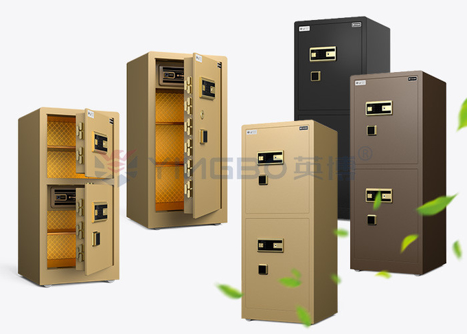 Dual Alarm Solid Steel Large Luxury Smart Home Safe Box YB/RS-150D