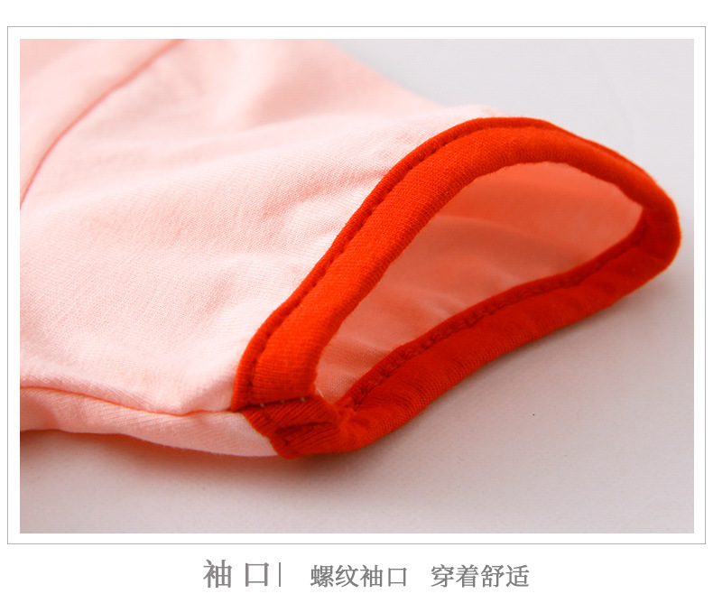 Solid Color Cotton Girls Dress Summer Children'S Clothing