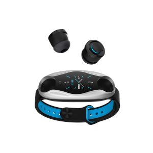Hazel New 2 in 1 TWS Cool Earbuds T90 smart watch With Touch Screen Smartwatch