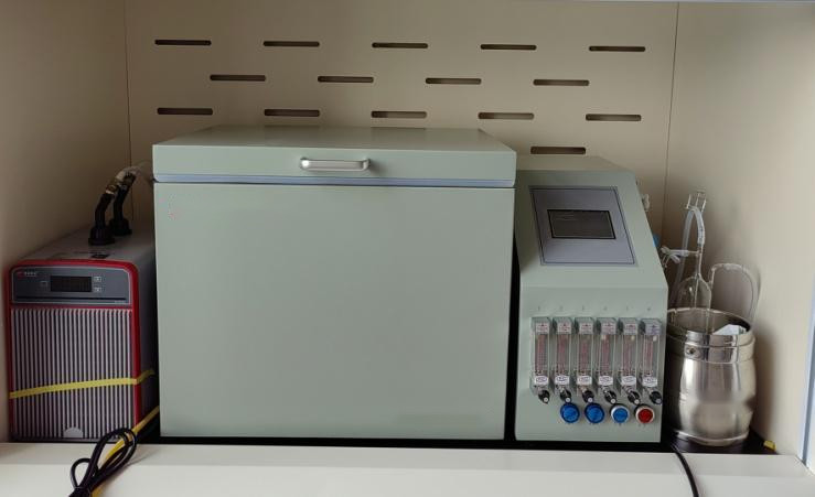 6-channel Activated carbon carbon dioxide adsorption rate meter LYT 1971-2011 Vacuum degree 0.093Mpa