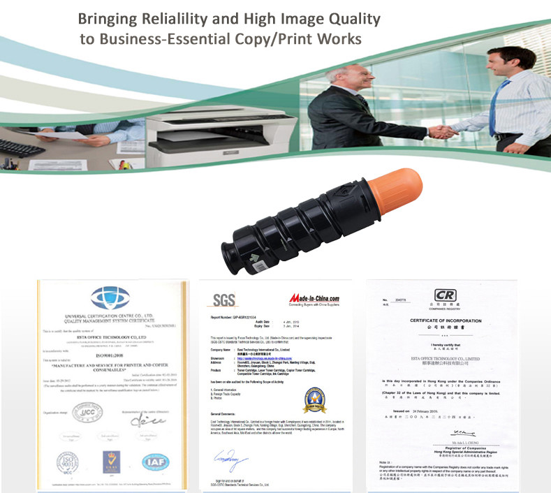 Compatible Canon GPR39 Toner 15000 Yield Copier Canon Image Runner 1730 1740