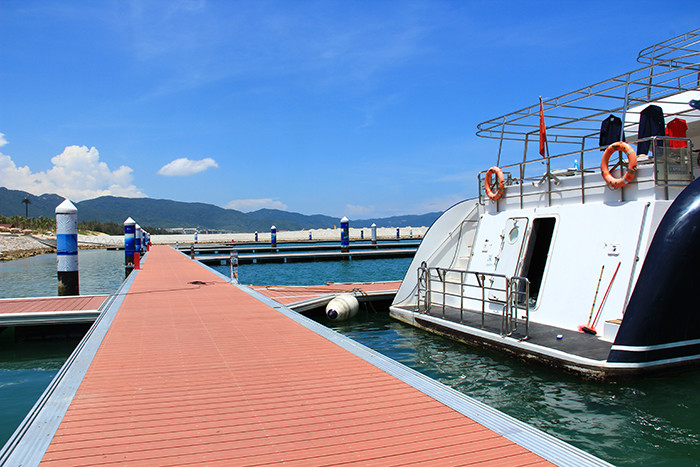 Aluminum Alloy 6061 T6 Structure Floating Marina Pontoon for Stable Pier Construction