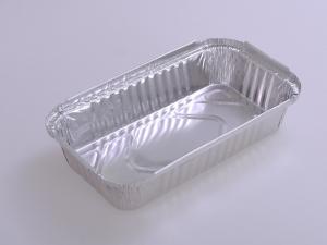  Odorless Aluminium Foil Containers With Lids 158 * 106 * 28.5mm Environment Friendly Manufactures