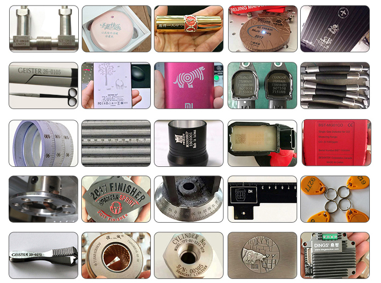 Sundor Optical Fiber Laser Marking Machine Optional Computer Lazer Engraving Machine