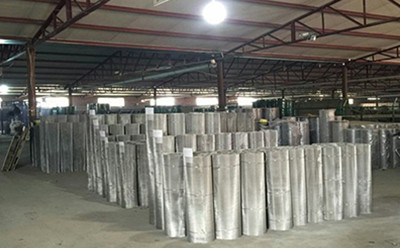 100m X 2.5m Metal Window Screen Mesh Acid And Alkali Resistant Aluminum Alloy