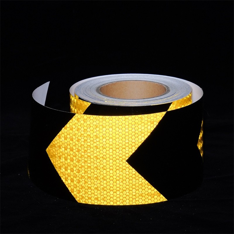 Waterproof High Visibility Reflective Warning Tape For Road Traffic Warning