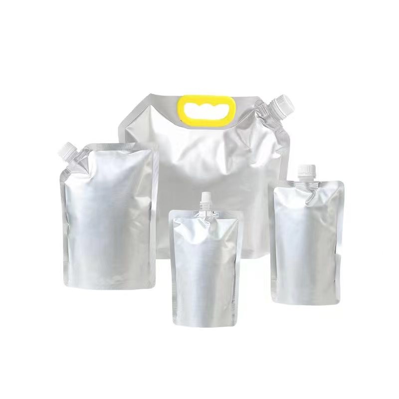 Customized Composite Plastic Bag Eco Friendly suction nozzle bag