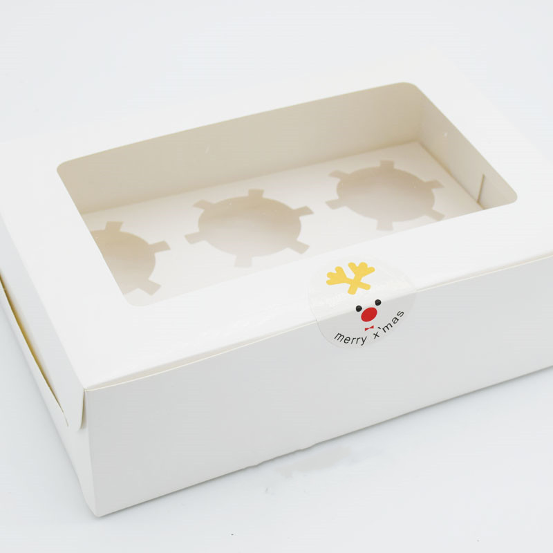 Colorful Printed Food Packaging Folders CMYK/Pantone 2 4 6 8 12 Cupcake Box Cake Boxes Manufacturer