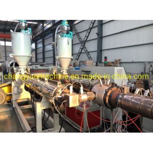 Customizable HDPE Double Wall Corrugated Pipe Extrusion Machine For Different