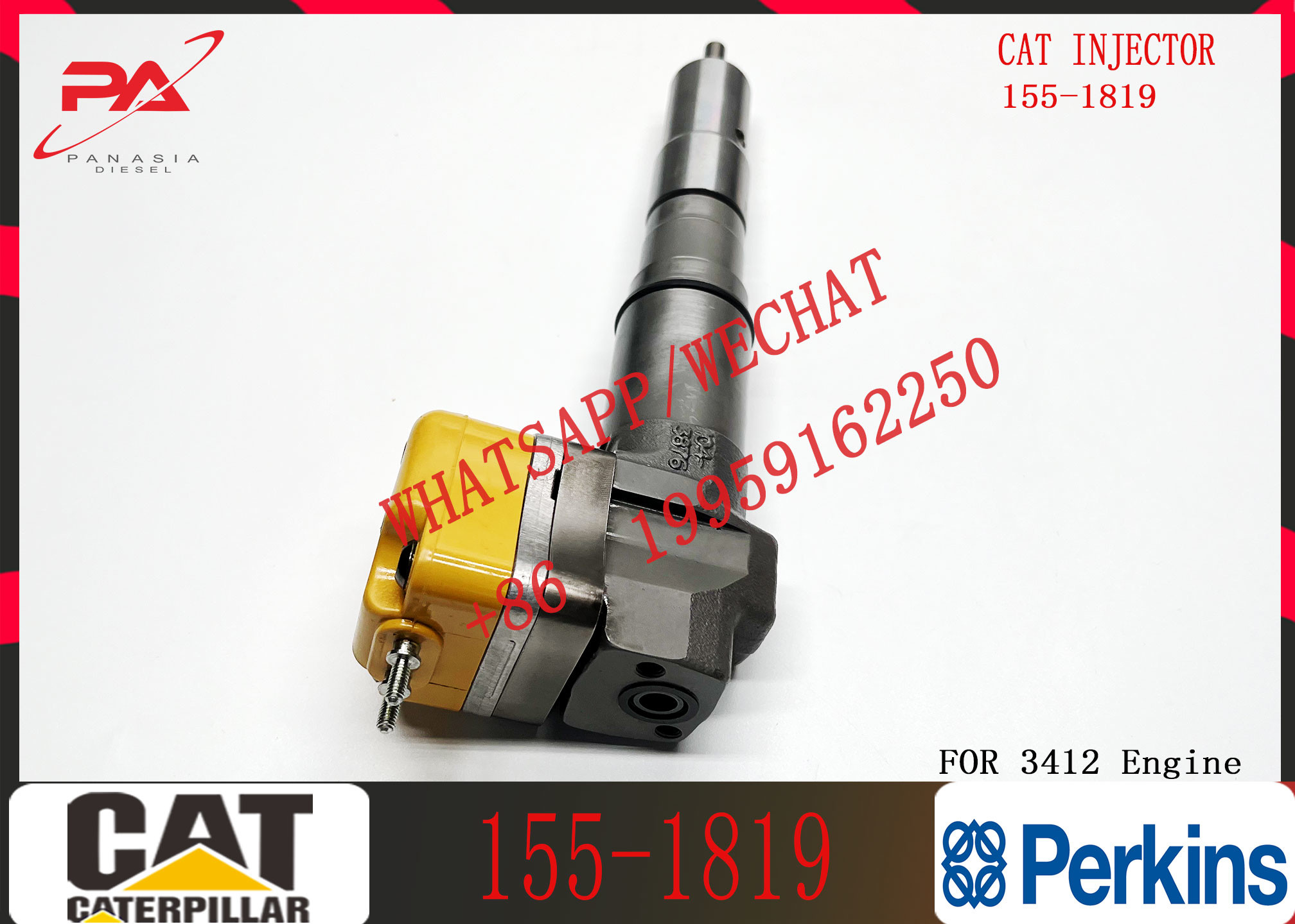 common rail diesel fuel injector 155-1819 174-7527 20R-0760 173-9272 232-1173 10R-1265 173-9379 138-8756