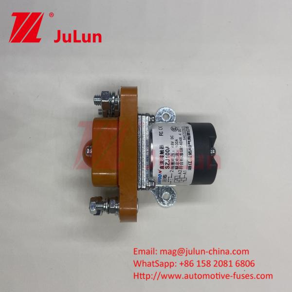 Electric Sweeper Dc Contactor SZJ100A Electric Four-Wheeler Battery High