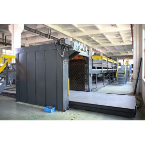 High Speed Double Rotary Paper Sheeting Machines Paper Reel To Sheet Cutting