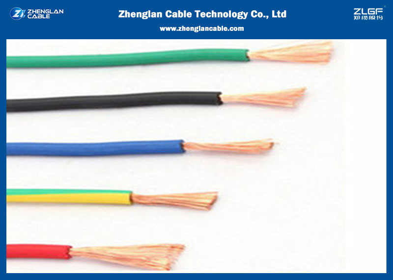 1.5mm 2.5mm 4mm 300/500V Single Copper Wire PVC Insulation