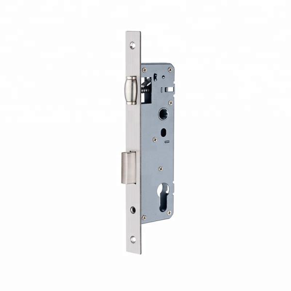 SS304 Material Door Lock Cylinder , Mortise Lock Body 85mm Center Distance