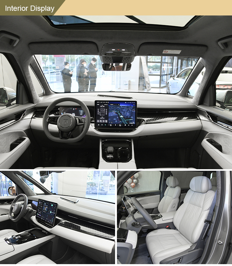 686Nm Maximum Torque 4.5S Acceleration ZEEKR 009 Dual Motor 822km Endurance Energy Electric Car for Your Requirements