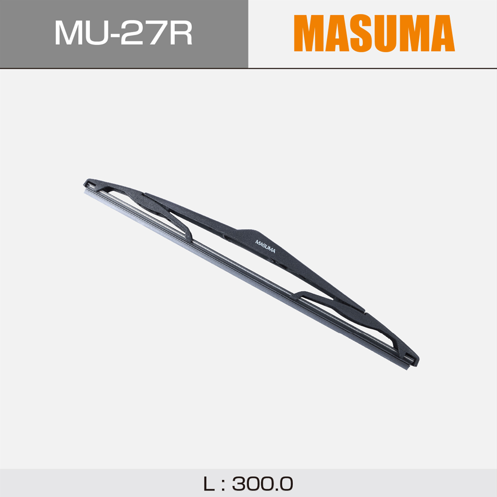 37*5.2*2.5cm MU-27R MASUMA Hybrid Wiper Blade for FIESTA VI 1.25L DURATEC 80PS HATCH 3D