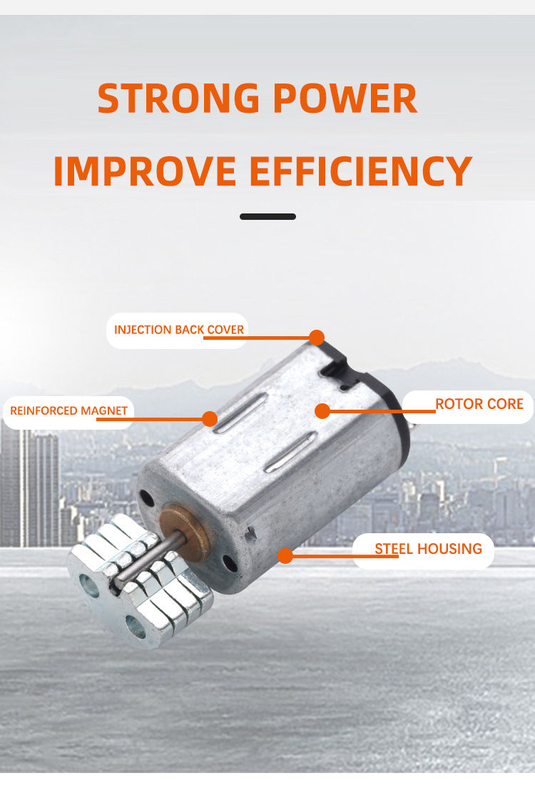 Faradyi M20 High Speed Low Noise Mini Electric Vibrating Motor 3.7v For Cleansing Instrument