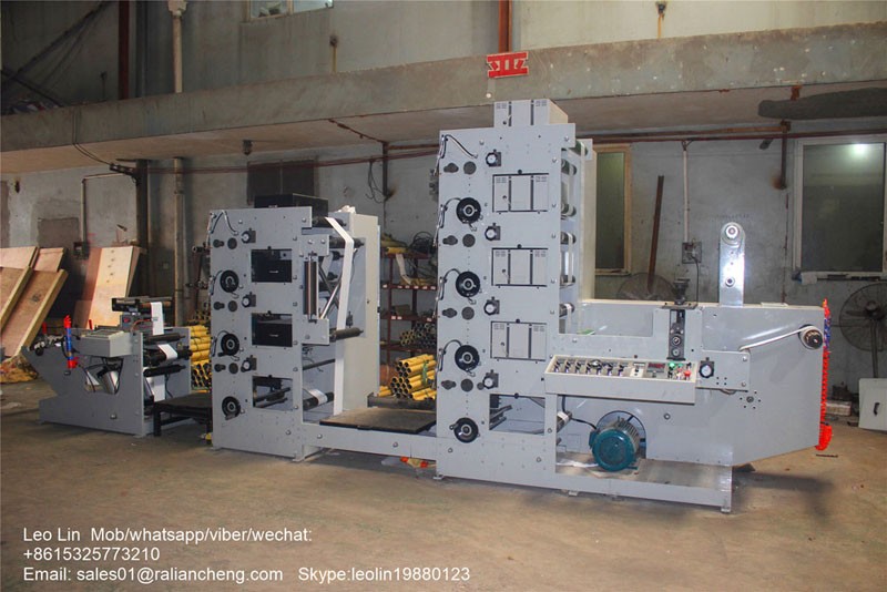 high speed CI flexographic printing press machine flexo label high precision