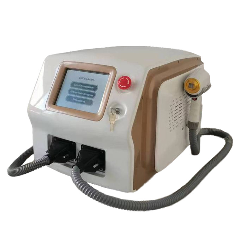 Painless Picosecond Tattoo Removal Diode Laser 2 In 1 Hair Removal Machine
