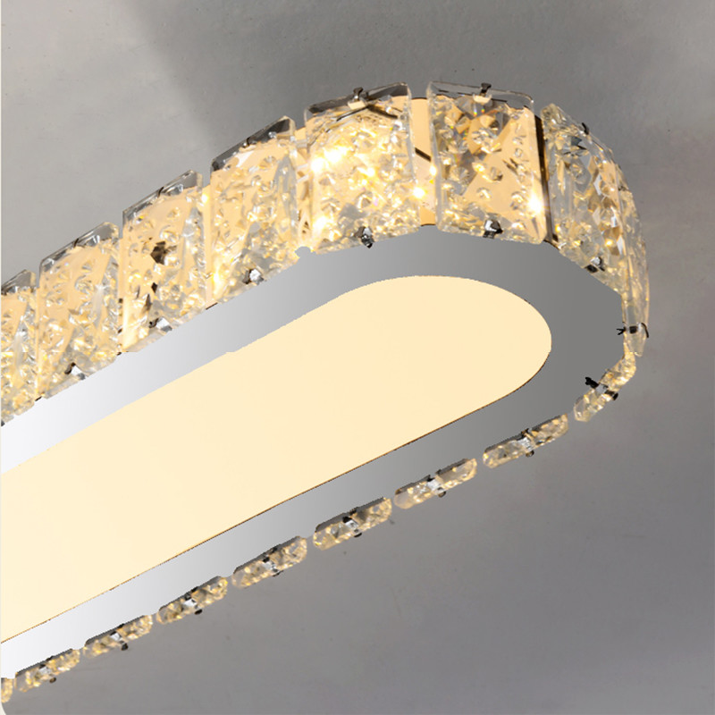 Led crystal ceiling lights dining room luxury silver ceiling light living room led Ceiling Lamps(WH-CA-108)