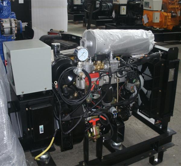 Water cooled power electric natural gas generator 20kw digital control panel
