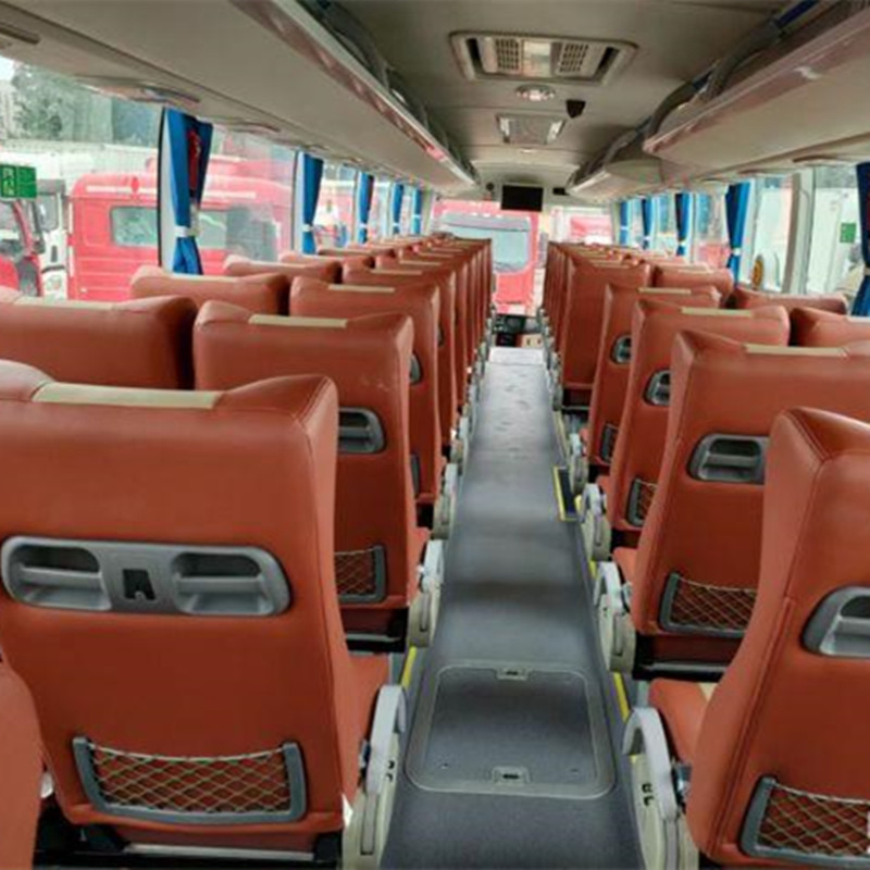 2018 Year 54 Seats Used Yutong Bus LHD Steering ZK6122HQ Used Coach Bus With Air Conditioner
