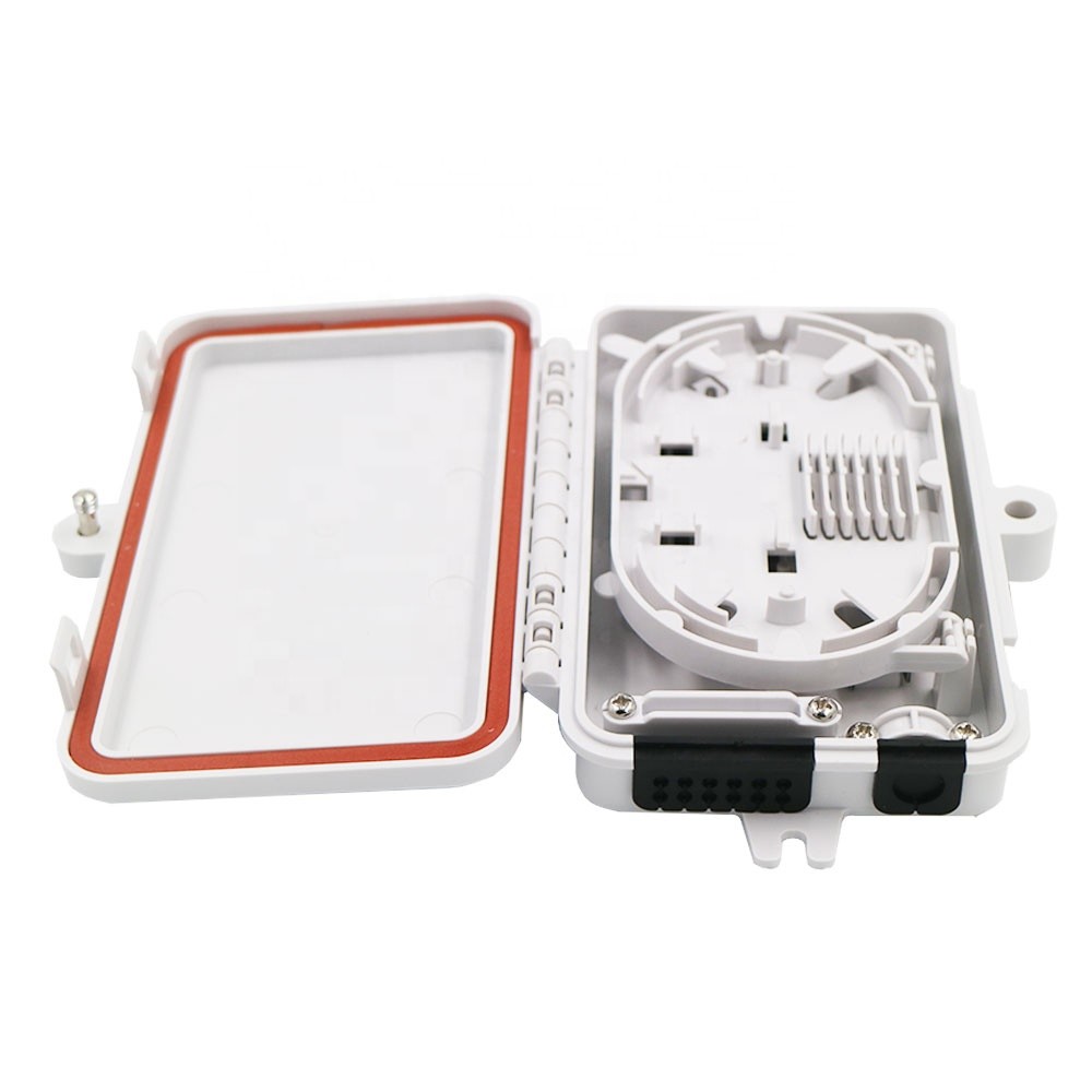 1*8 PLC Splitter 12 Cable Entrance FTTH Optical Fiber Distribution Box
