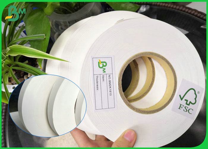 white straw paper