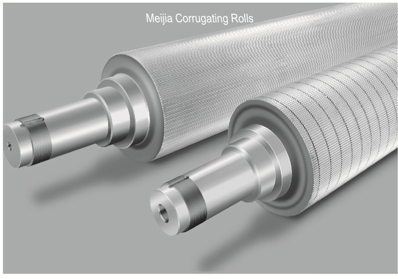 Forged Alloy Steel E Flute Traditional Corrugating Roll