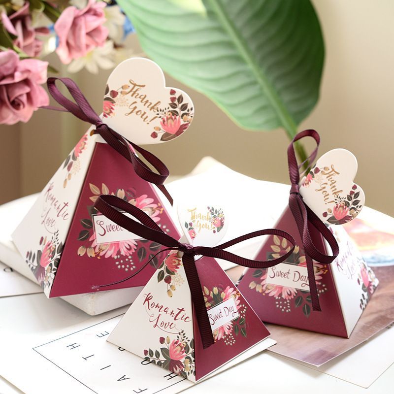 House Shaped Elegant Gold and Silver Hot Stamping Gift Packaging Paper Box