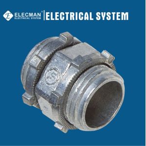 China Zinc Electrical IMC Rigid Box Spacer With Locknuts Threaded Connection on sale